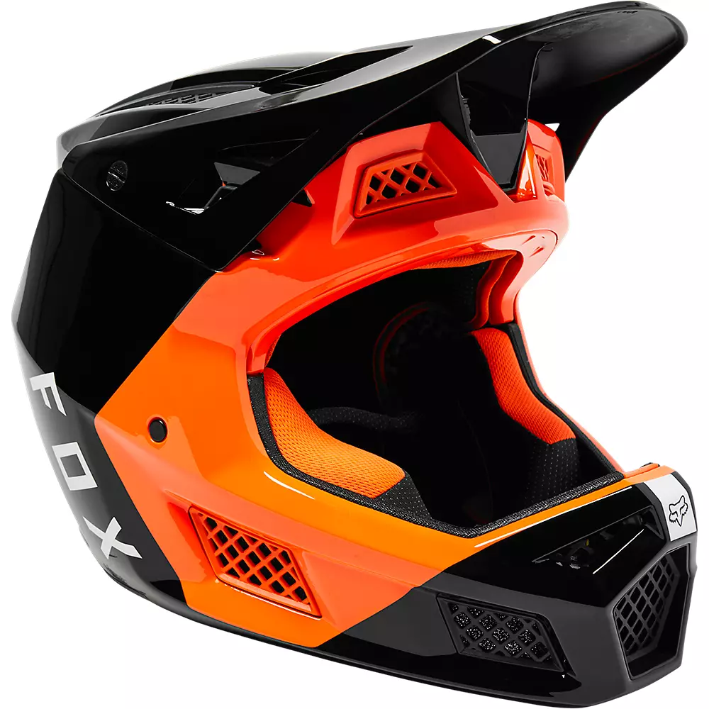 Billede af Fox Racing Rampage Pro Carbon Mips Fullface Hjelm - Sort/Orange XL