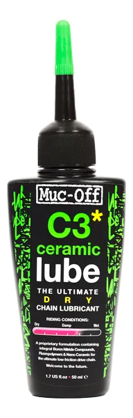Billede af MUC-OFF Dry Lube - C3 Ceramic 50 ml hos Cyclesport Silkeborg