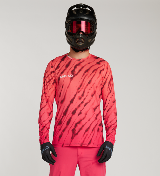 Dharco - Mens Race Jersey cykeltrøje i pink