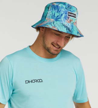Dharco - Reversible Bucket Hat - Razzle - Blå, Orange, Grøn